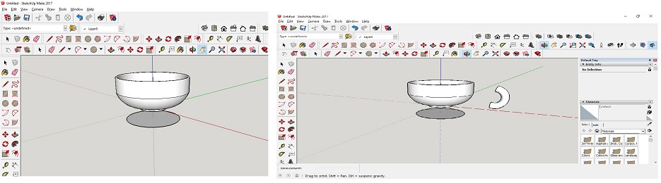 cup and sauser making